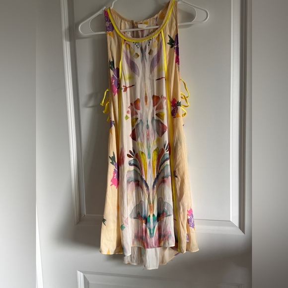 Free People Dream Free Watercolor Mini Dress - Picture 4 of 10